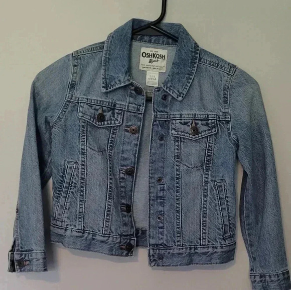 OshKosh B'gosh Other - OshKosh B'gosh Kids Classic 100% Cotton Trucker Denim jean Jacket